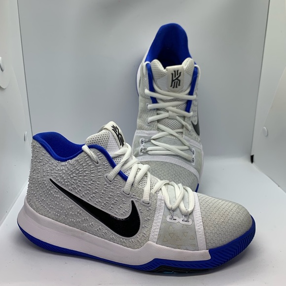 Nike Kyrie 3 Iii Gs Irving Whites Blue 